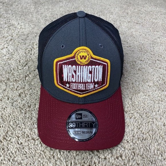 Washington‎ Football Team New Era 39THIRTY Hat 2021 NFL Draft Mens S/M Gray Cap - Picture 9 of 9